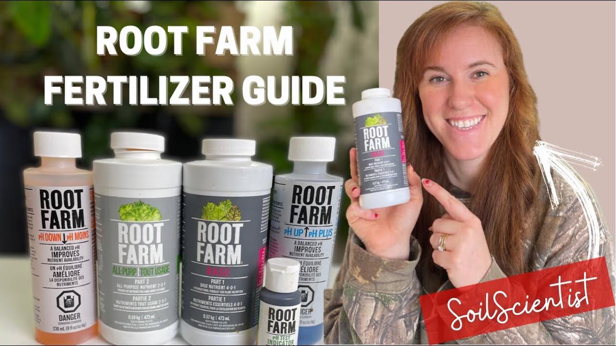 'Video thumbnail for How To Use Root Farm Hydroponic Fertilizer. A Step-By-Step Guide To Root Farm Liquid Fertilizer Kit.'