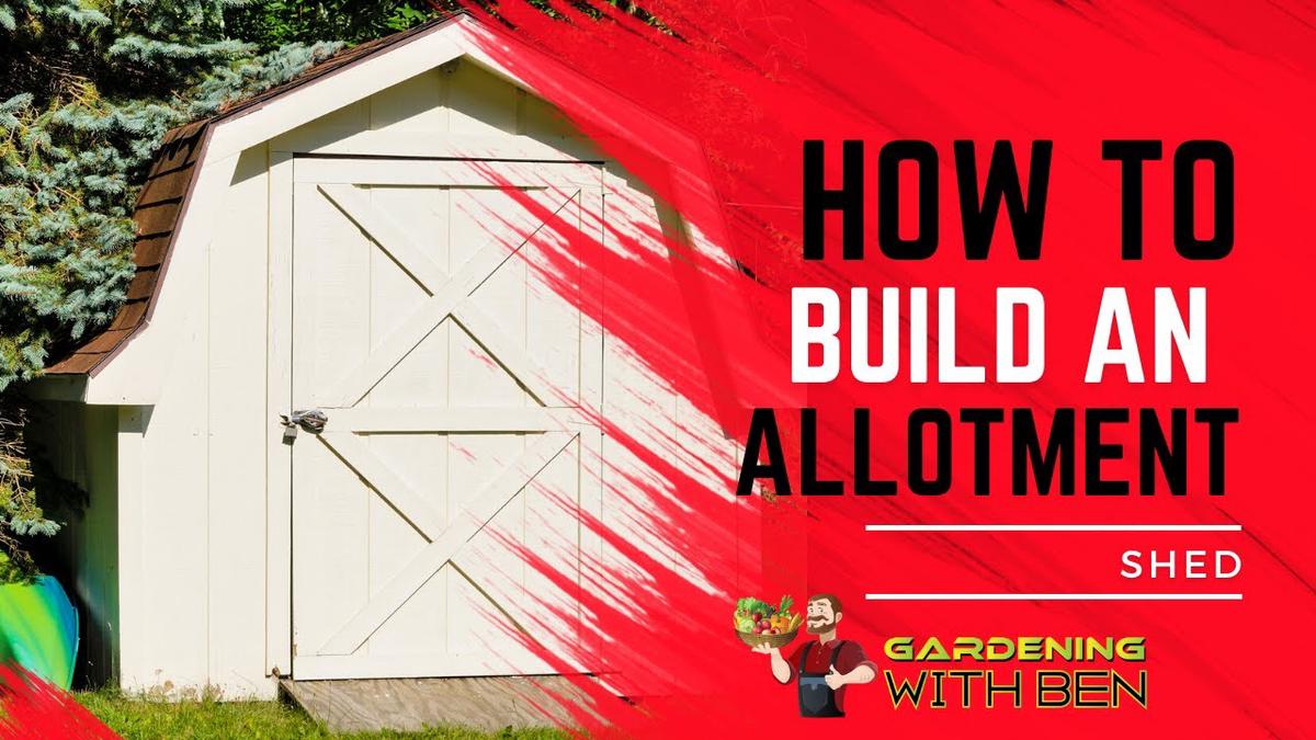 'Video thumbnail for How to build a allotment shed'