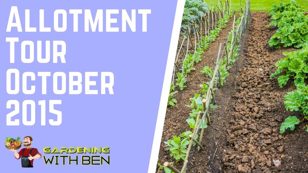 'Video thumbnail for Gardening and allotment diary Tour October 2015'