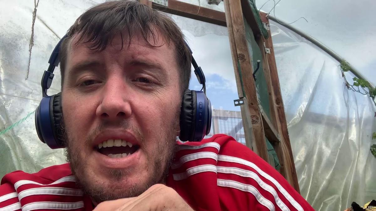 'Video thumbnail for Allotment and Gardening Diary 13th August - Planting Christmas Potatoes and Beans'