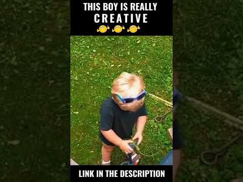 'Video thumbnail for This Kid is Making Funny Sounds | Funny Gardening Video'