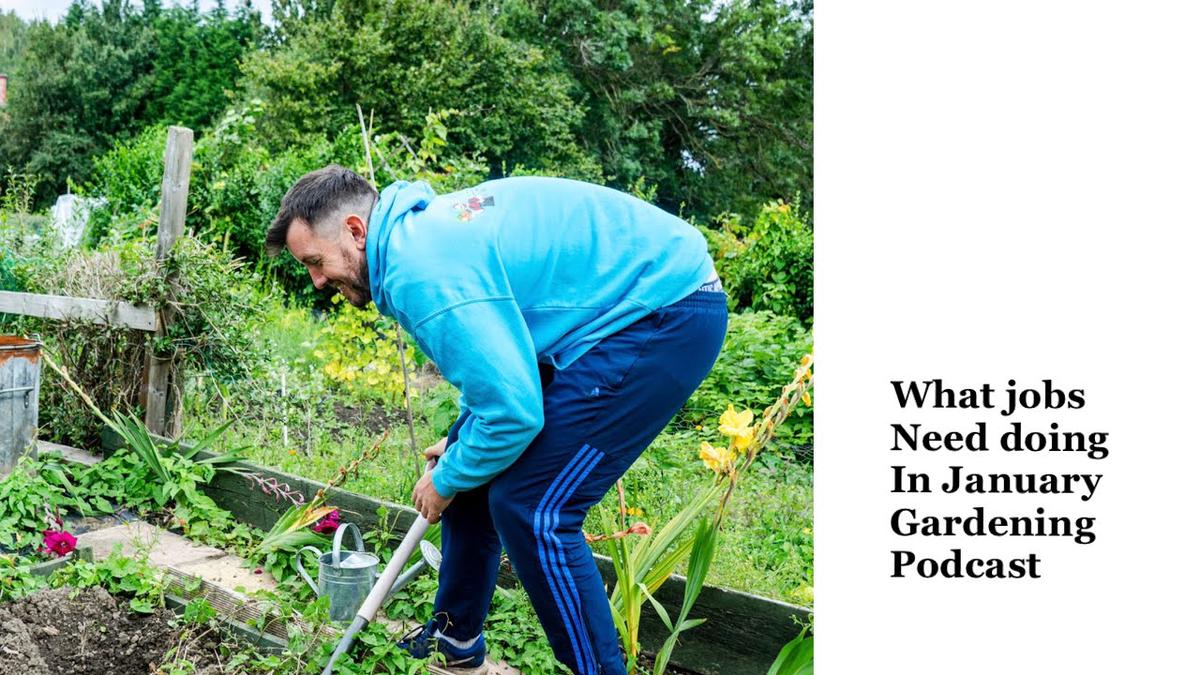 'Video thumbnail for What jobs need doing in the garden in January - Gardening Podcast'