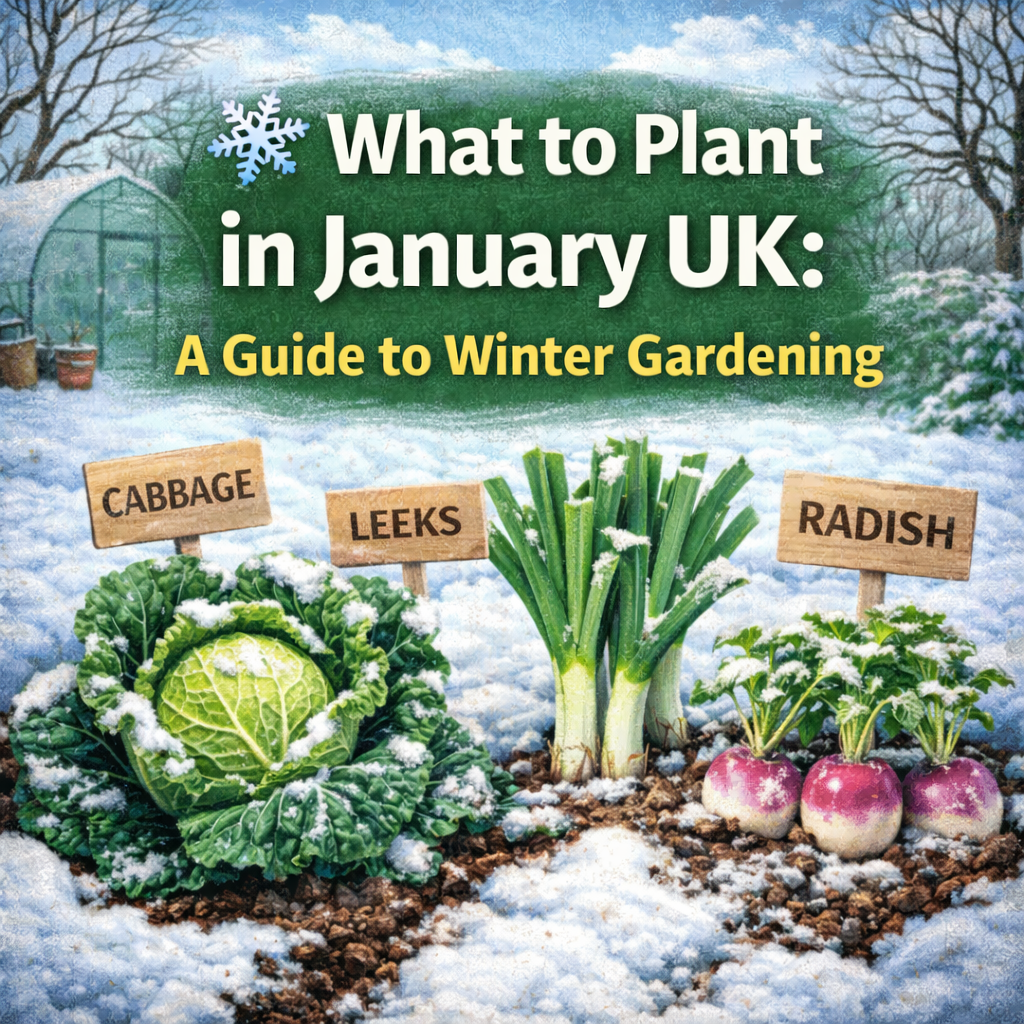 ❄️🌱 What to Plant in January UK: A Guide to Winter Gardening