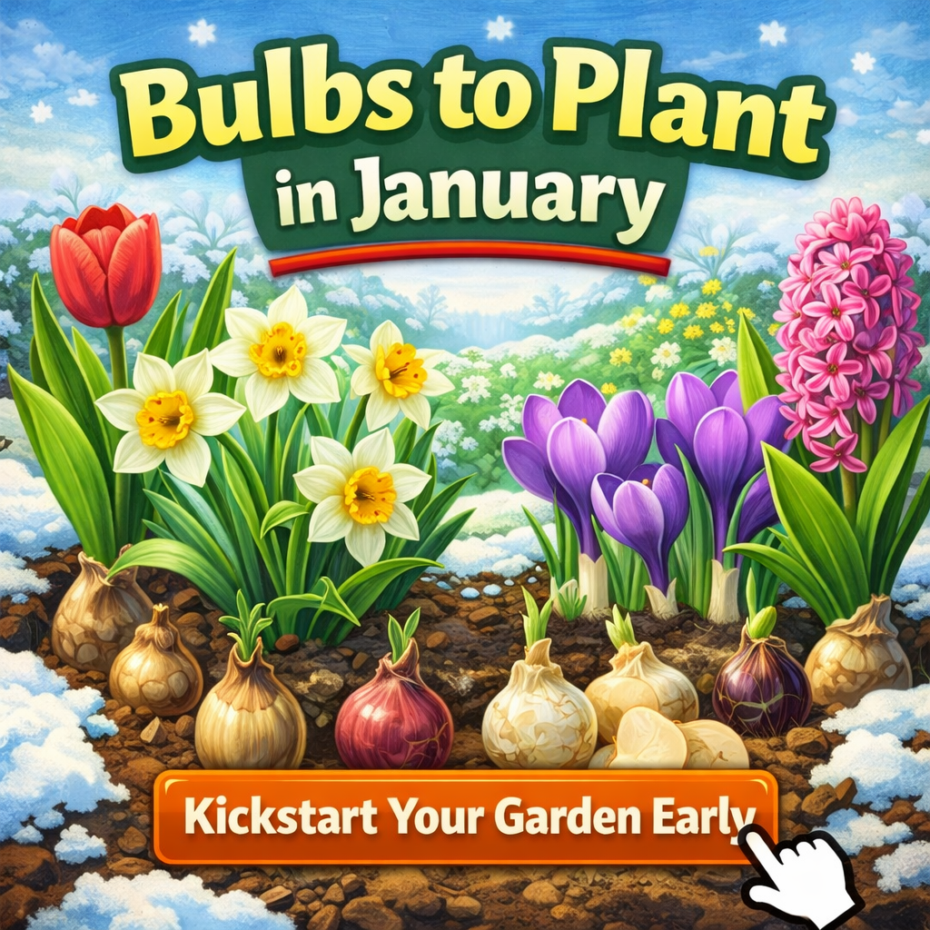 🌷 Bulbs to Plant in January: Kickstart Your Garden Early