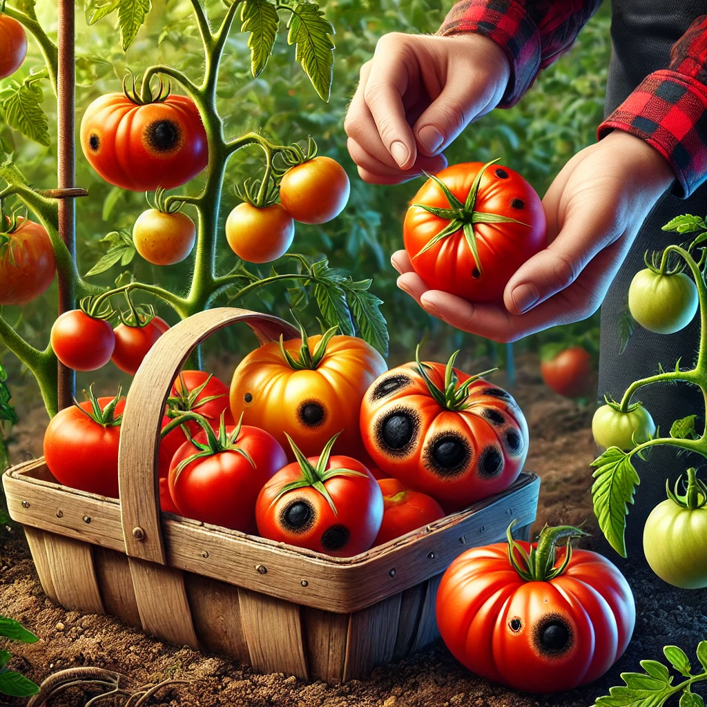 Black Spots on Tomatoes: Causes, Solutions, and Prevention