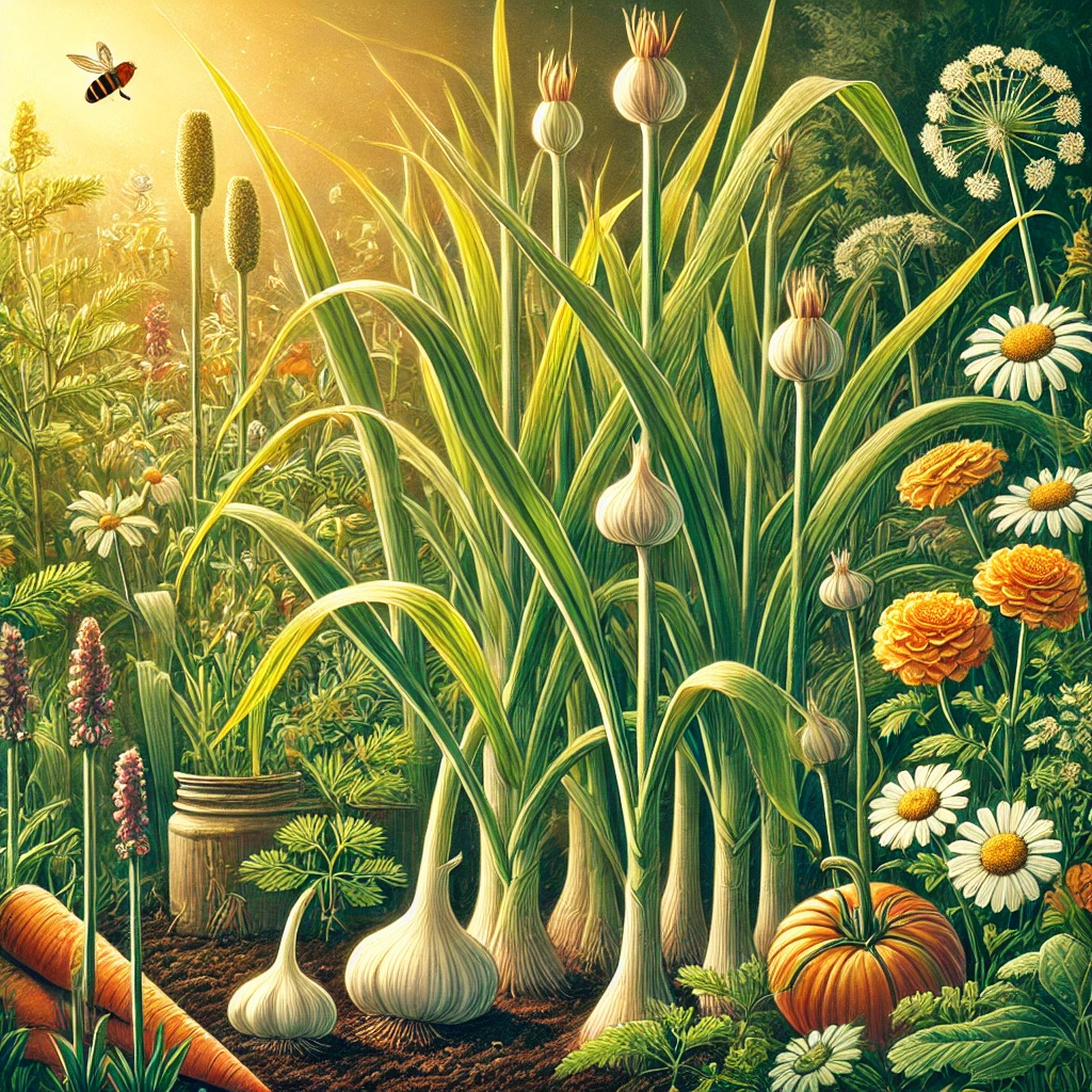 Garlic Companion Plants: A Comprehensive Guide to Enhancing Your Garden