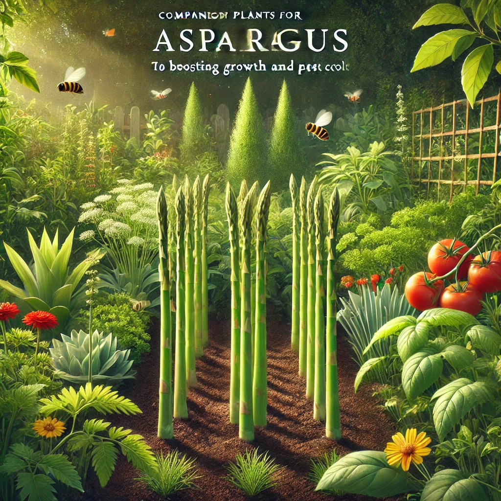 Companion Plants for Asparagus: A Comprehensive Guide to Boosting Growth and Pest Control