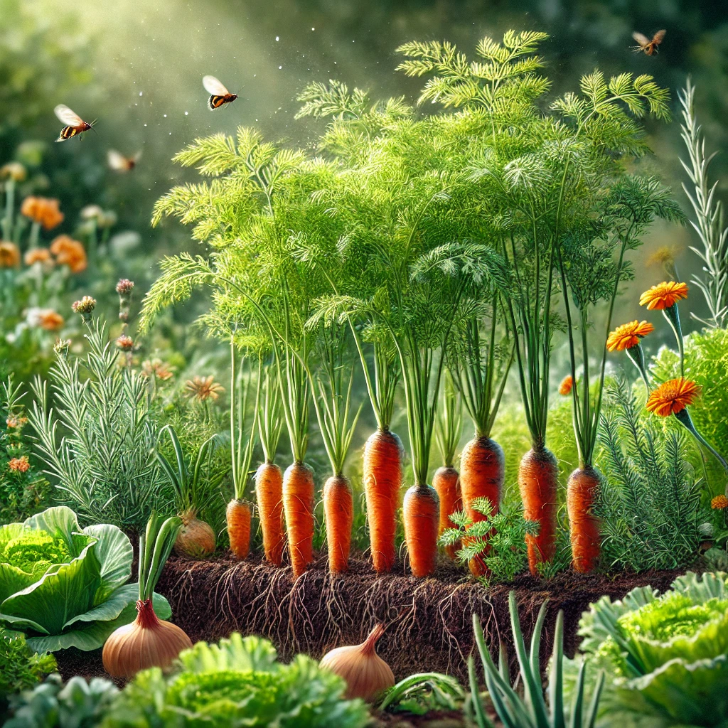 Companion Planting for Carrots: A Comprehensive Guide to Boosting Growth and Pest Control
