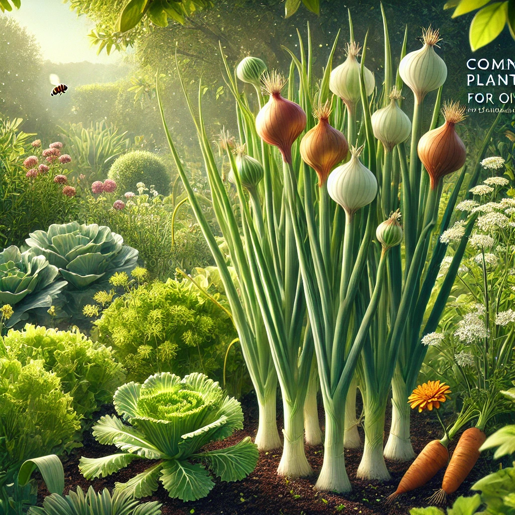 Companion Plants for Onions: A Comprehensive Guide to 20 Essential Partners