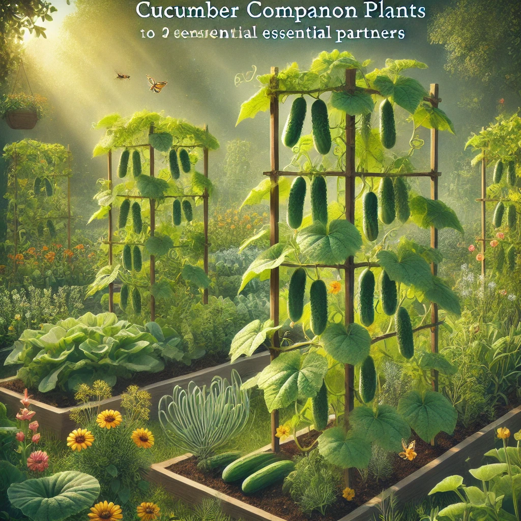 Cucumber Companion Plants: A Comprehensive Guide to 24 Essential Partners