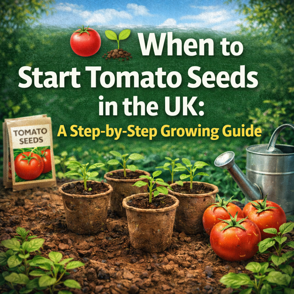 🍅🌱 When to Start Tomato Seeds in the UK: A Step-by-Step Growing Guide