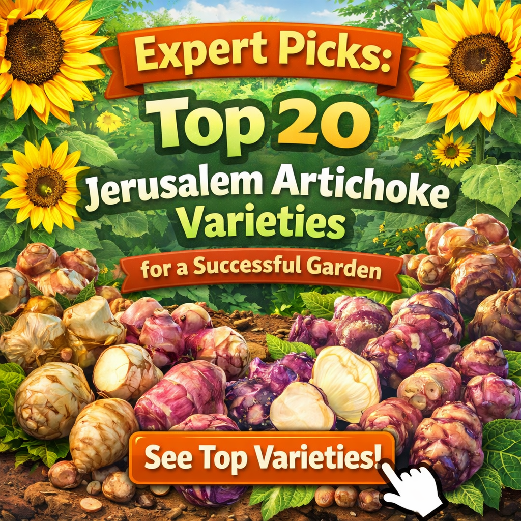 🌻 Expert Picks: Top 20 Jerusalem Artichoke Varieties for a Successful Garden