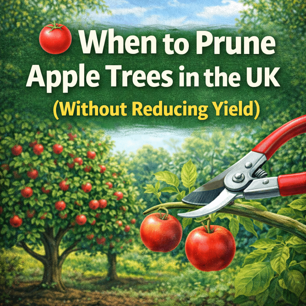 🍎 When to Prune Apple Trees in the UK (Without Reducing Yield)