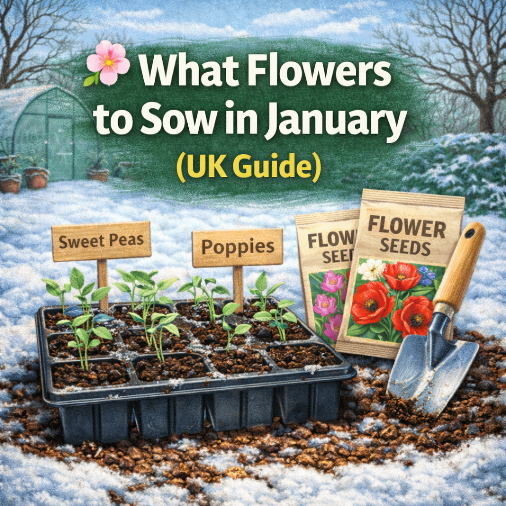 🌸🌱 What Flowers to Sow in January (UK Guide)