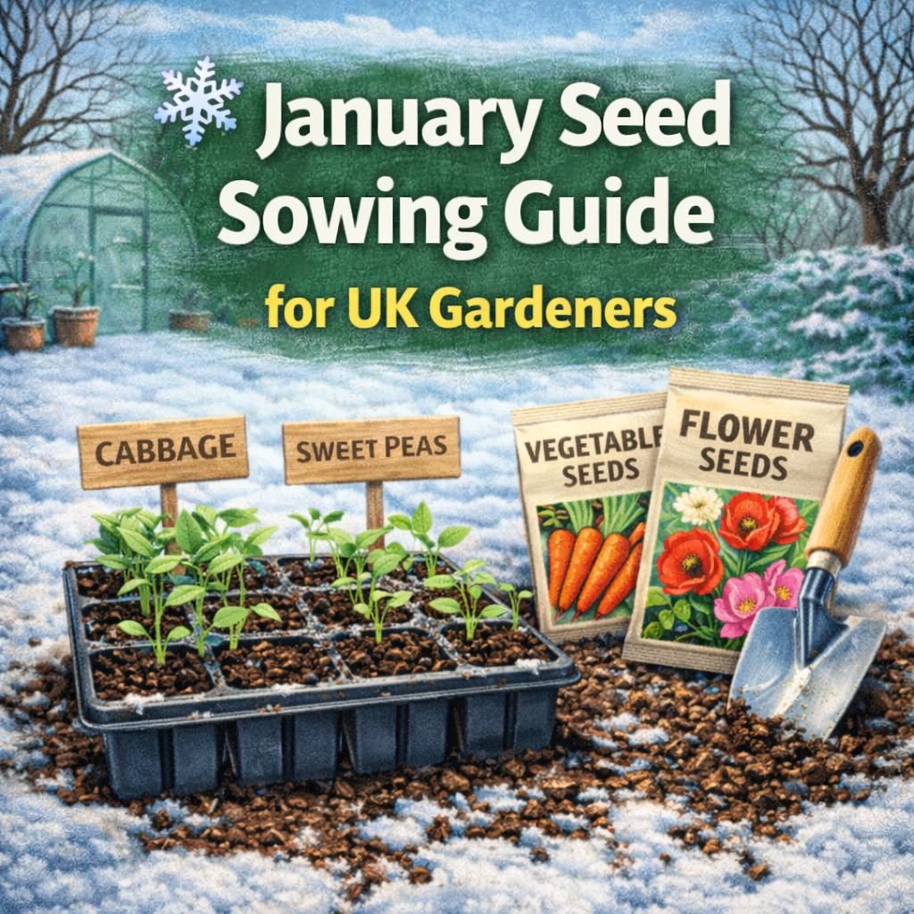 ❄️🌱 January Seed Sowing Guide for UK Gardeners