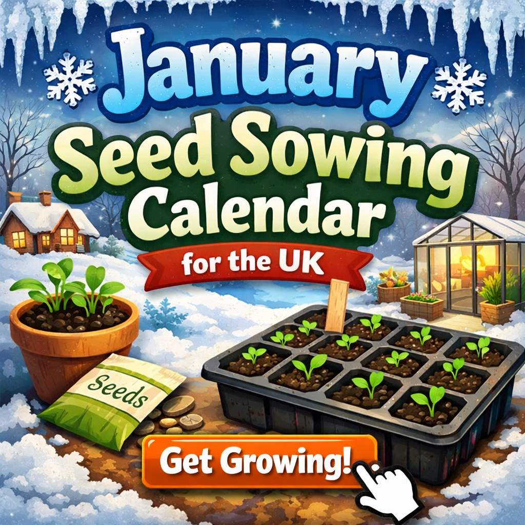 ❄️🌱 January Seed Sowing Calendar for the UK
